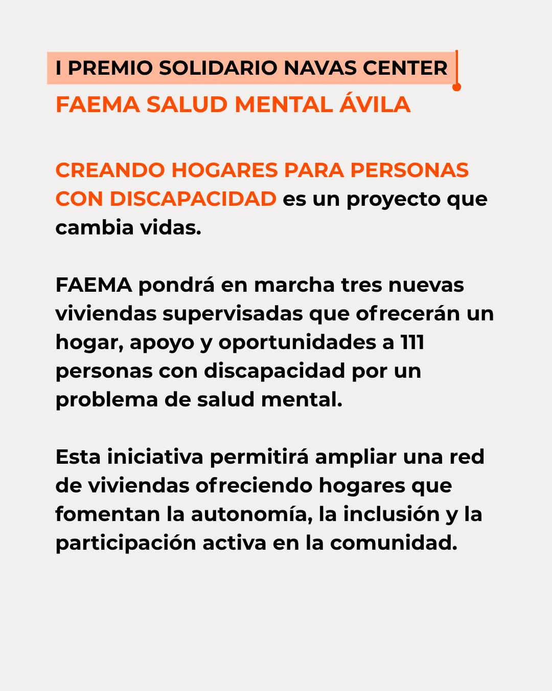 Descripción del proyecto FAEMA