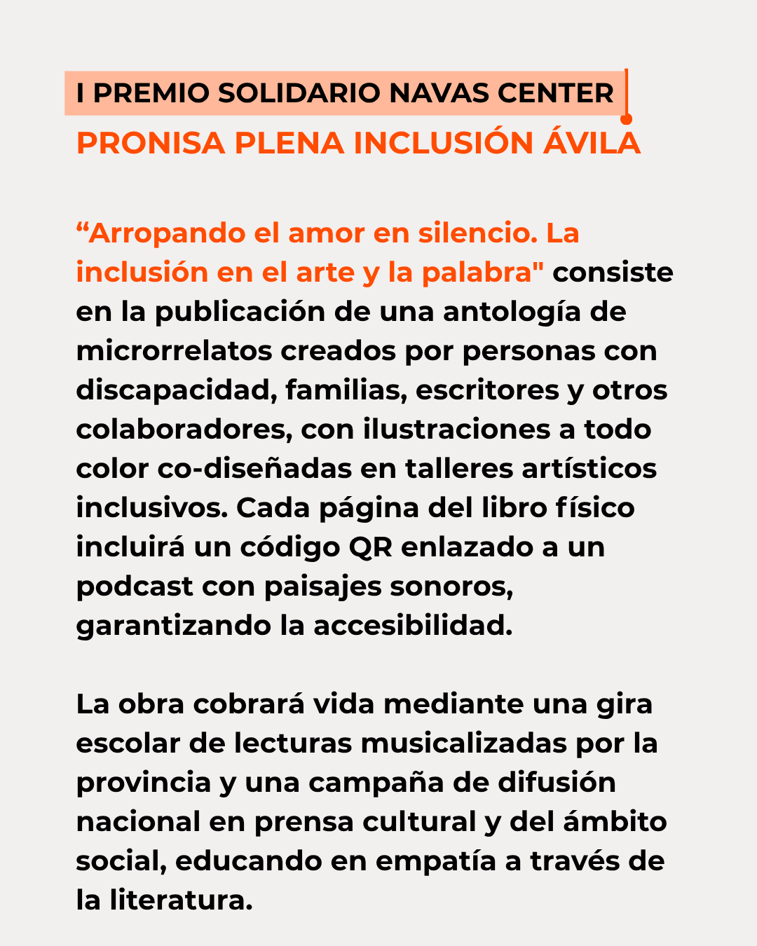 Descripción del proyecto PRONISA