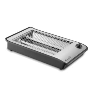TOST. COMELEC TP7064 PLANO NEGRO/INOX 600W