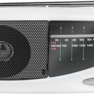 TRANSISTOR ELBE RF52 PORTATIL ALTAVOZ BLANCO