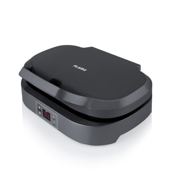 SANDWICHERA PANQUECAS FLAMA 4902FL 2C 1300W NGRA