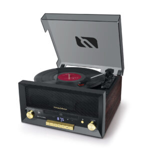 GIRADISCOS ESTEREO MUSE MT-112W VINTAGE NEGRO