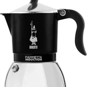 CAFET. ITALIANA BIALETTI FIAMMETTA INDUCT BLACK 4T
