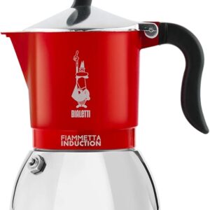CAFET. ITALIANA BIALETTI FIAMMETTA INDUCTI RED 2T