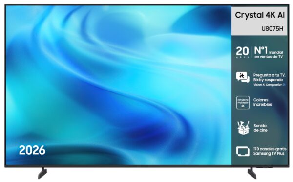 TV SAMSUNG 65 TU65U8075H CRYSTAL UHD SMART TV BT TV SAMSUNG 65 TU65U8075H CRYSTAL UHD SMART TV BT